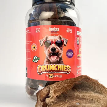 Vitrolero Orejas de res con pelo 10pz