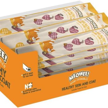 Display Meowee Skin and Coat  con 20 tubitos